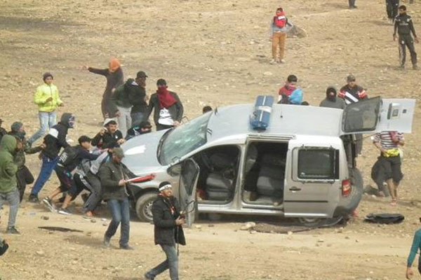 اعتقال 49 شخصا/ إصابة 280 رجل أمن/ تخريب 117 سيارة.. لفتيت يقدم حصيلة تأزم الأوضاع في جرادة