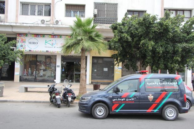 بالصور من كازا.. سرقة محل لبيع الملابس
