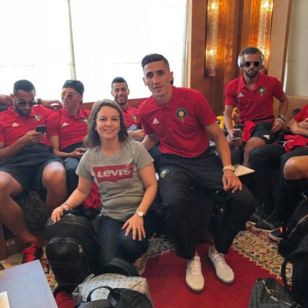 في المطار.. شرفات أفيلال مع المنتخب
