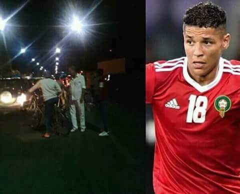 بالصور من مراكش.. شقيق نجم المنتخب المغربي حاريث وراء حادثة سير مميتة