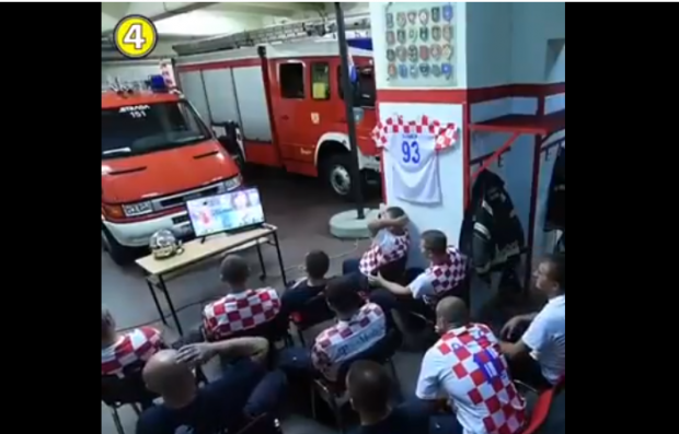بالفيديو.. رجال إطفاء كرواتيين والخدمة ديال النية