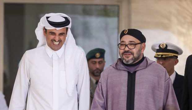 في مقر إقامته في المضيق.. أمير قطر التقى الملك محمد السادس؟