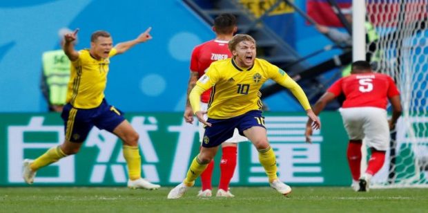 بهدف وحيد.. السويد تتأهل إلى ربع نهاية كأس العالم