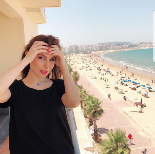 عجبها الكسكس.. الفنانة اللبنانية يارا في طنجة (صور)