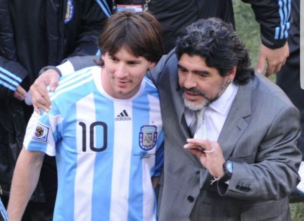 ما كيساليش.. مارادونا يطلب من ميسي عدم اللعب للمنتخب الأرجنتيني مجددا!