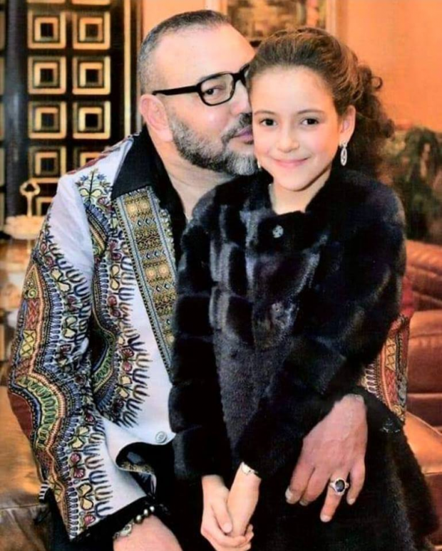 الأميرة لالة خديجة والملك محمد السادس.. صورة بروح الأبوة