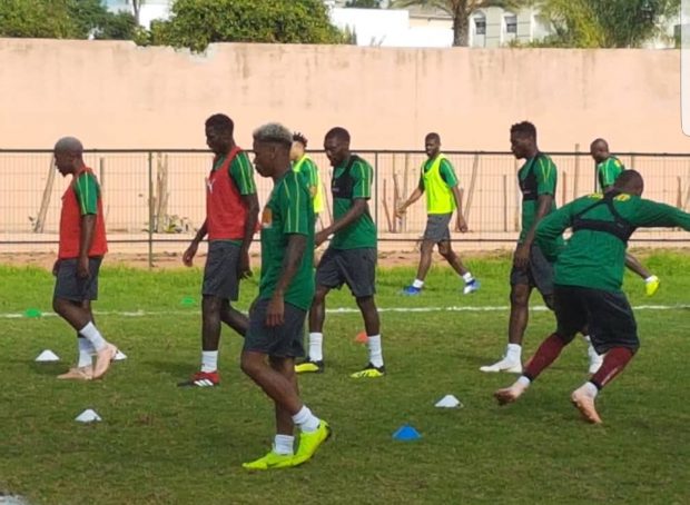 بالصور.. المنتخب الكاميروني يواصل تدريباته استعدادا لمواجهة الأسود
