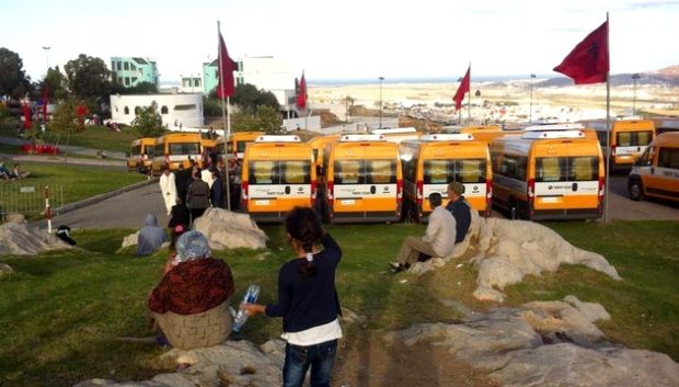 الفحص أنجرة.. توزيع 9 حافلات للنقل المدرسي على 7 جماعات قروية