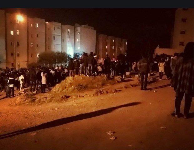 بالصور من وجدة.. انفجار قنينة غاز في الحي الجامعي