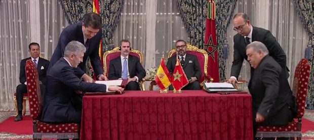 في حضرة الملك محمد السادس والعاهل الإسباني.. التوقيع على اتفاقيات مهمة