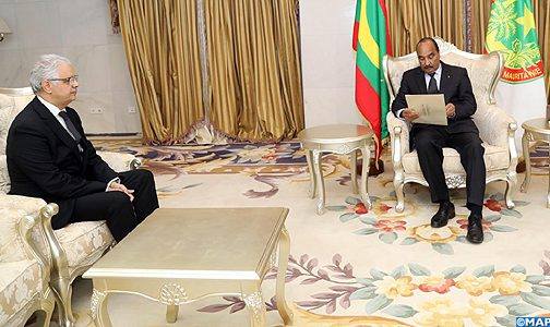 سلمه رسالة من الملك.. الرئيس الموريتاني يستقبل نزار بركة