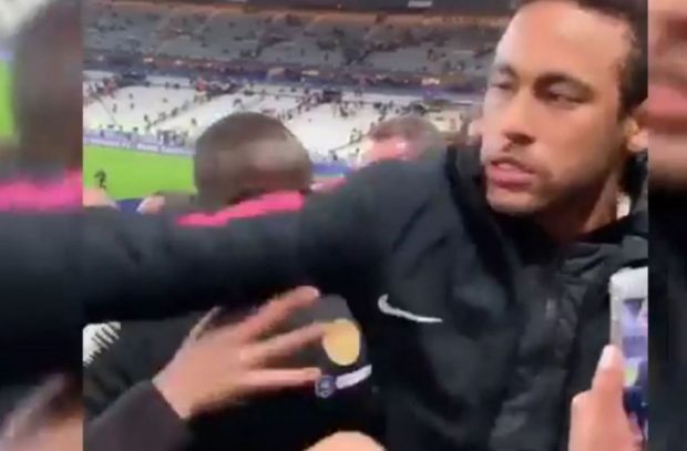 بعد خسارة نهائي كأس فرنسا.. نيمار يضرب مشجعا سخر منه (فيديو)