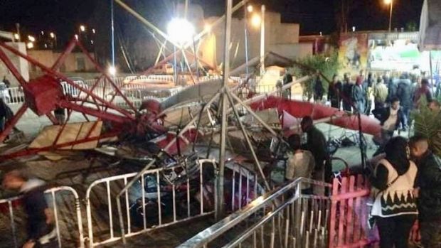 طنجة.. إصابة 22 طفلا في حادث سقوط آلة ألعاب (صور)