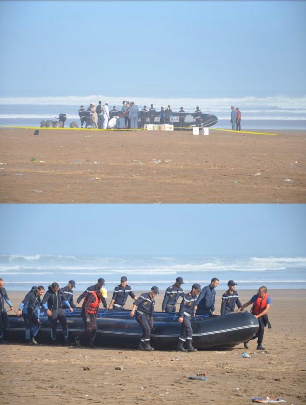 بعد العثور على 7 جثث.. عمليات البحث عن ركاب محتملين بـ”قارب المحمدية” (صور)