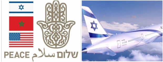 من بينها “خميسة” وعبارة “سلام”.. إسرائيل تعلن وضع رموز معينة على أول طائرة تتجه إلى المغرب
