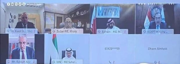 بينهم عزيز رباح.. وزير الطاقة الإسرائيلي يجتمع مع أربعة من نظرائه العرب