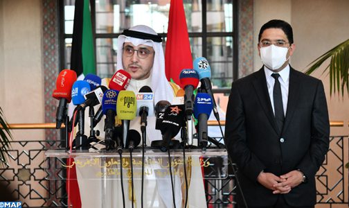 وزير الخارجية الكويتي: الكويت والمغرب عازمان على إعطاء زخم مضاعف للعلاقات الثنائية