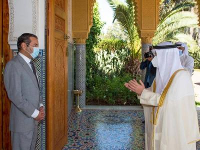 حاملا رسالة من أمير دولة الكويت إلى الملك.. الأمير مولاي رشيد يستقبل وزير الخارجية الكويتي