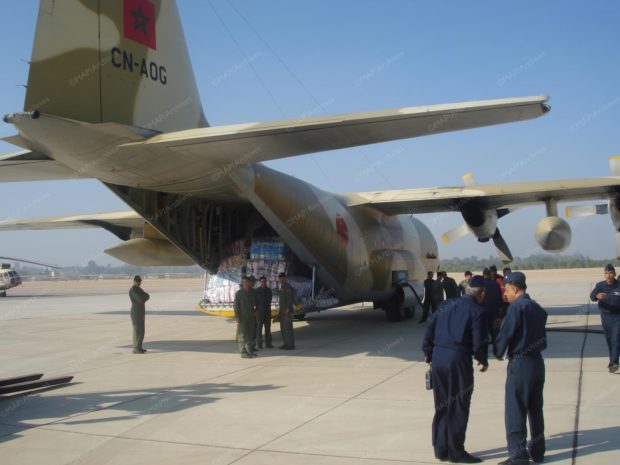 بأمر ملكي.. طائرة عسكرية محملة بمساعدات عاجلة للفلسطينيين تغادر المغرب