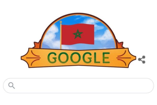 للمرة الـ 12 على التوالي.. محرك البحث “غوغل” يحتفي بعيد استقلال المغرب (صور)