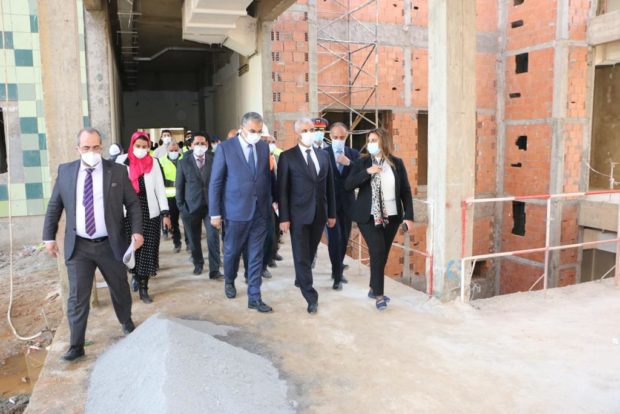 طاقته الاستيعابية 450 سريرا.. وزير الصحة يتفقد ورش بناء المستشفى الإقليمي للقنيطرة (صور)