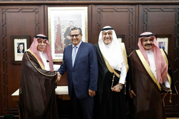 مباحثات حول تعزيز التعاون الاقتصادي والتجاري.. أخنوش يستقبل وزير التجارة السعودي