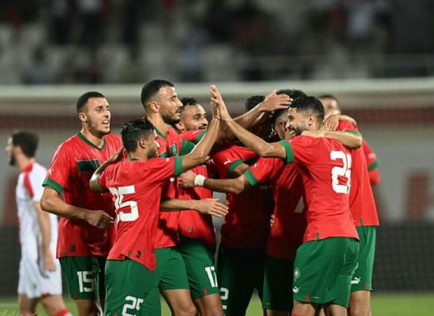 مباراة المغرب ضد جورجيا.. التيران عامر والجلباب والطربوش الفاسي حاضر