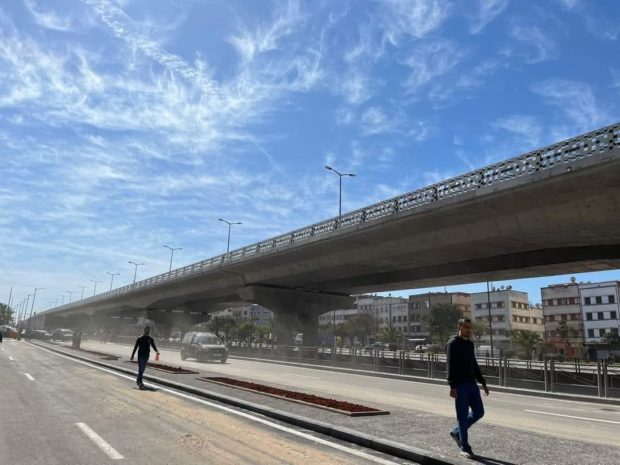 بالصور من كازا.. افتتاح جسر محمد السادس أمام حركة المرور
