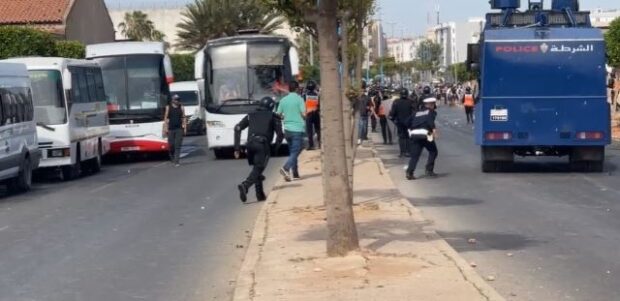 الدار البيضاء.. توقيف 170 شخصا في أحداث شغب قرب “ملعب الزاولي”