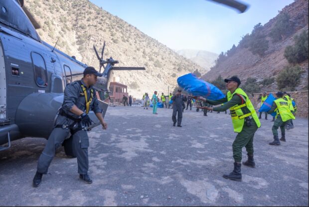 رغم وعورة التضاريس.. تعبئة متواصلة وجهود مكثفة لمساعدة ضحايا زلزال الحوز (صور)