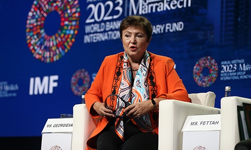 المديرة العامة لصندوق النقد الدولي: المغرب يتوفر على أسس متينة لمواجهة الصدمات الكبرى