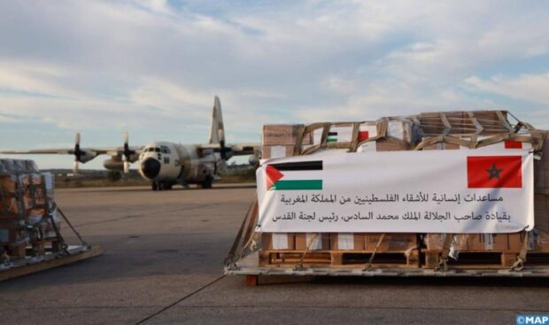 حمولتهما ستدخل إلى غزة.. وصول طائرتين مغربيتين إلى مصر محملتين بالمساعدات