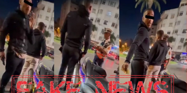 حقيقة فيديو “رشوة البوليسي”.. أمن طنجة يوضح