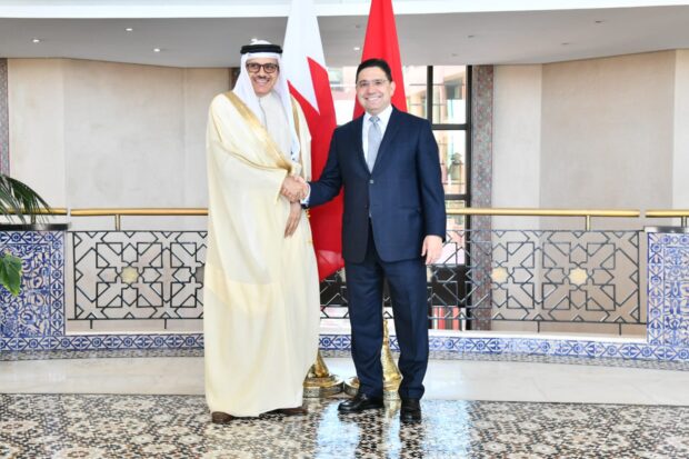 الرباط.. بوريطة يستقبل وزير خارجية مملكة البحرين (صور)