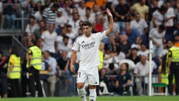 قبل الكلاسيكو.. إبراهيم دياز يعود لتدريبات ريال مدريد
